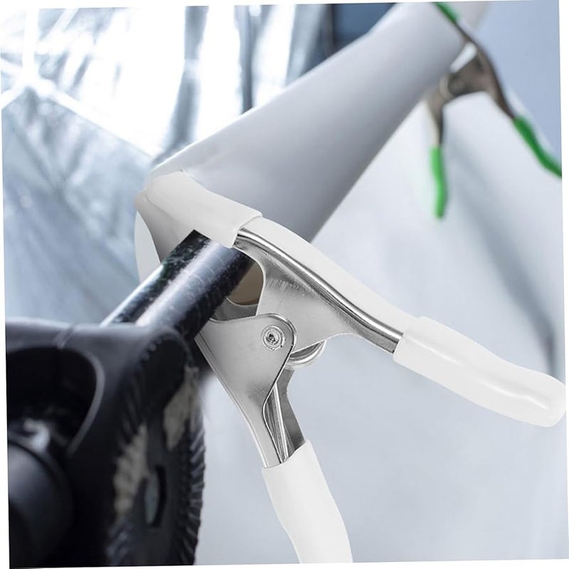 Heavy Duty Spring Clamps 3 Sets For Photography Backdrop Stands Securely Hold Background Cloth - Image 4